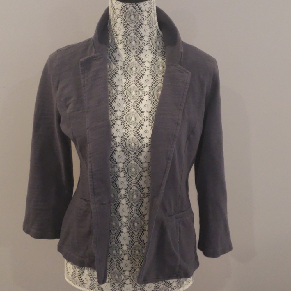 Gray Blazer Jacket